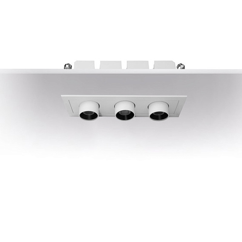 ART-GR44-TUBE20 x3 LED Светильник встраиваемый поворотно-выдвижной Downlight   -  Встраиваемые светильники 